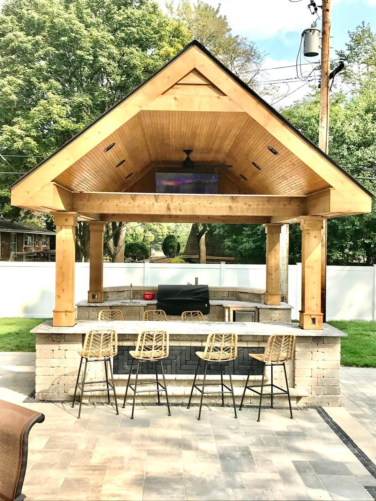Finished Exterior Retreat