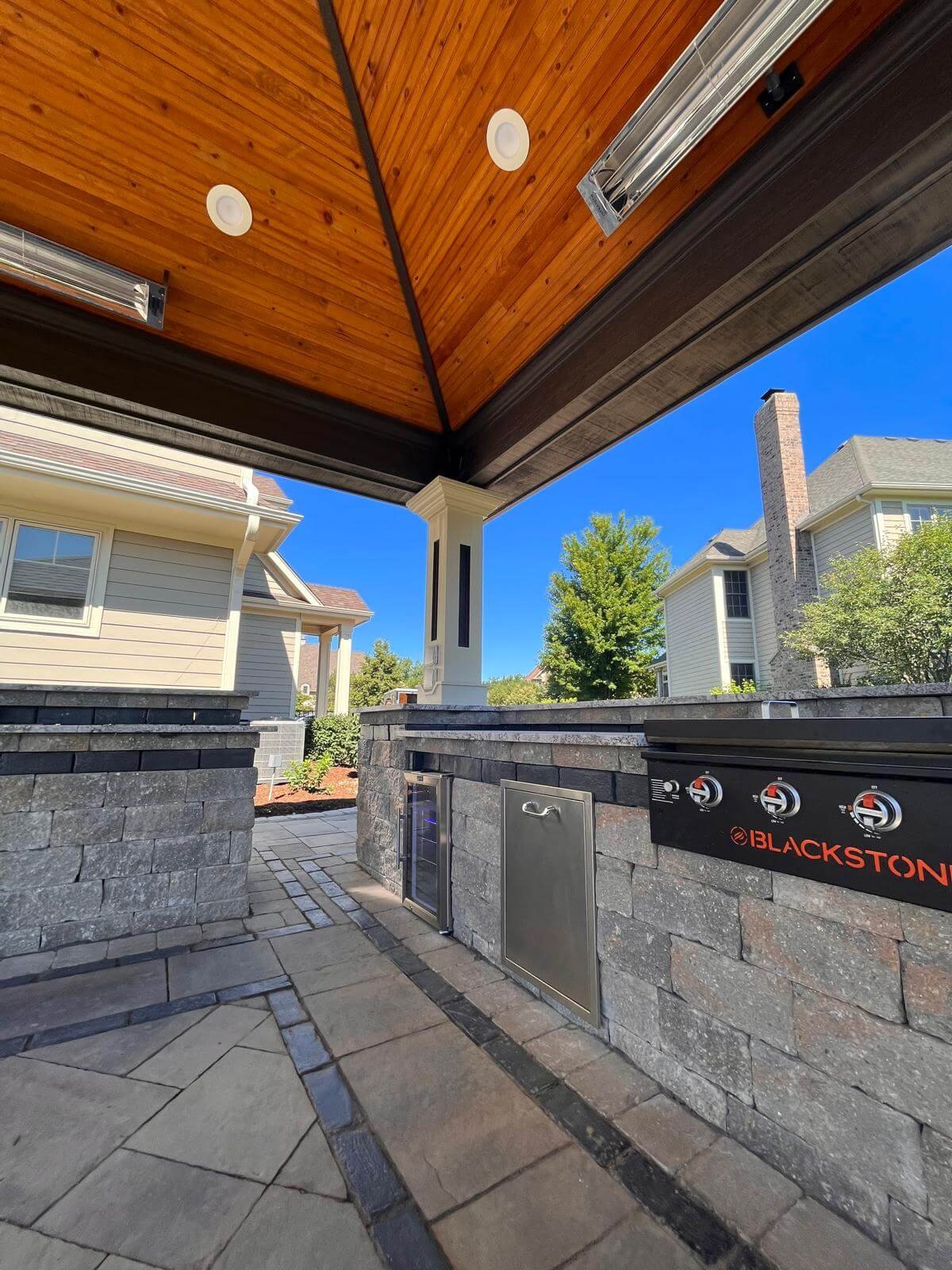 Custom Stone Patio